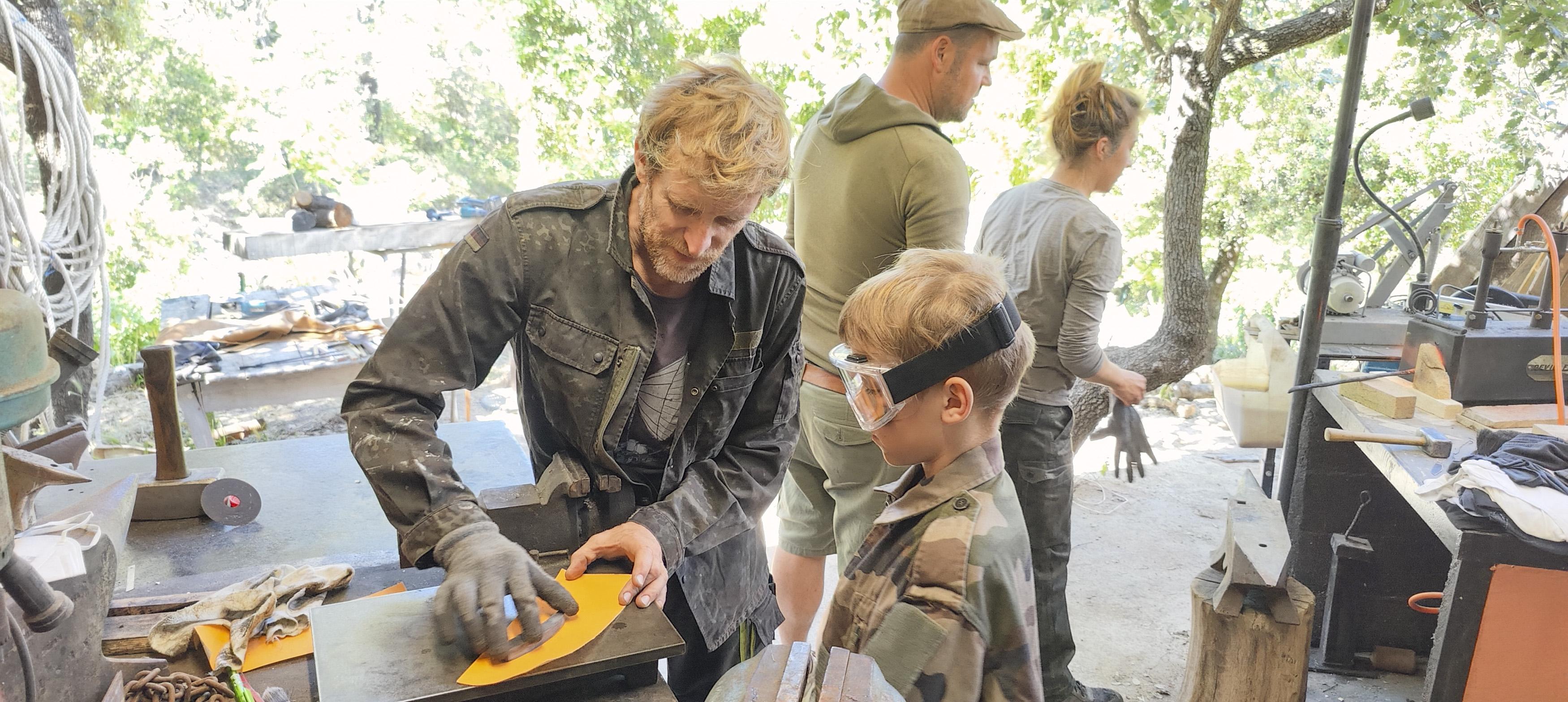 Forging course in Julien Bataillet’s workshop (2)